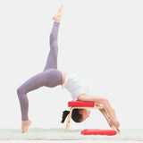Hot Inverted Yoga Chair Home Upside Stool Birch Frame Men Women Gym Indoor Bodybuilding Handstand Machine Yoga Fitness Equipment